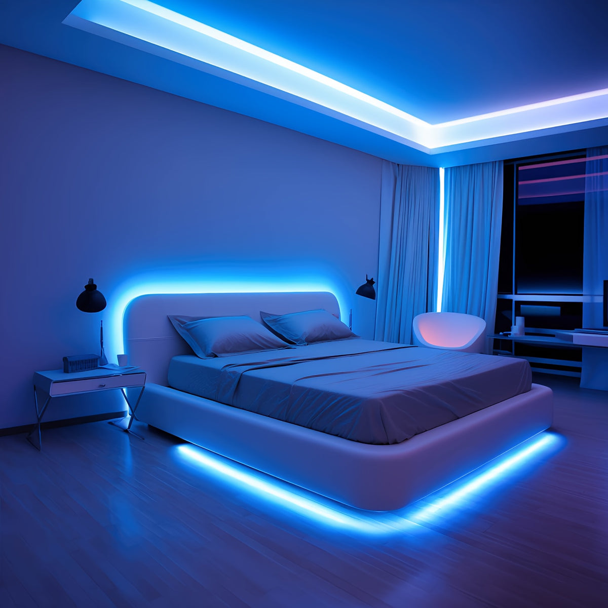 Inteligentna Listwa LED RGB – podświetlenie pokoju