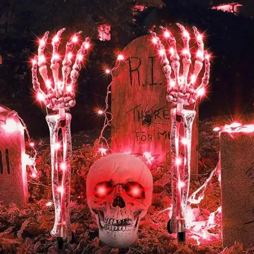 Świecące Czaszki Halloween LED