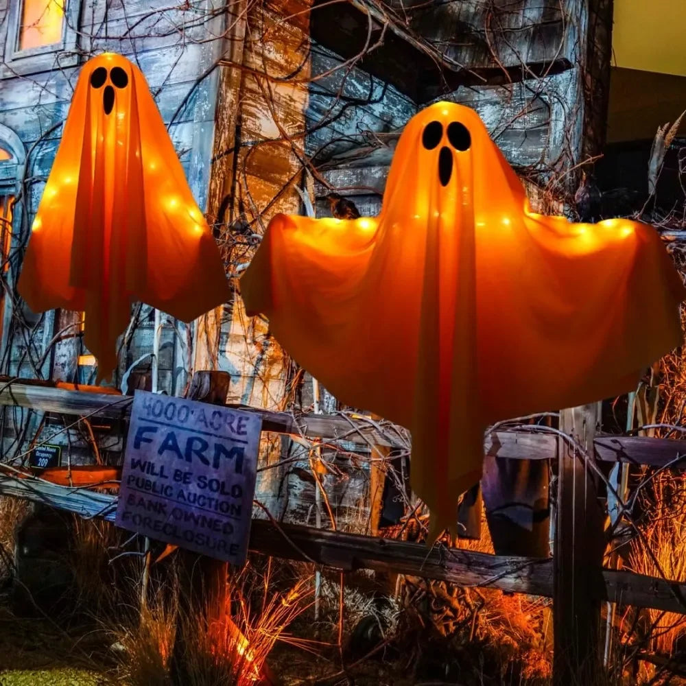 Wiszące Duszki Halloween LED