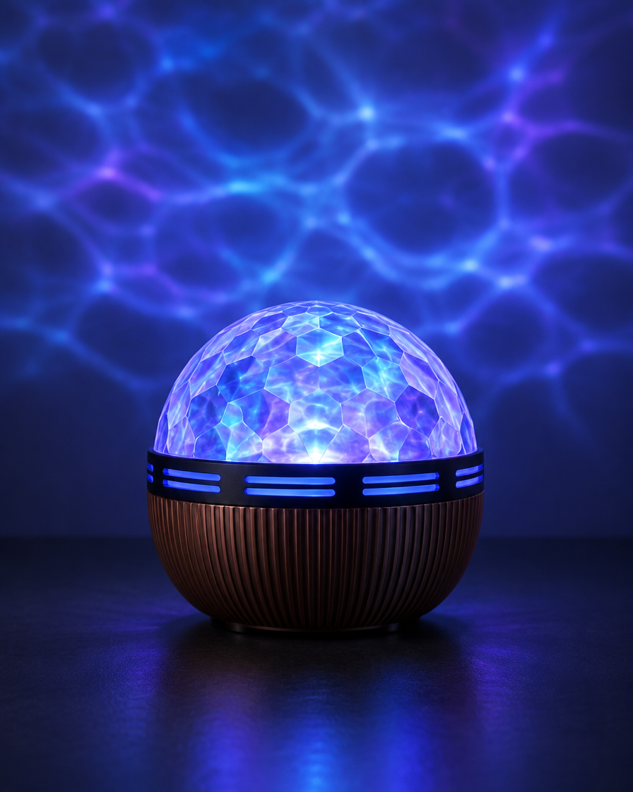 Lampka Nocna Fala RGB