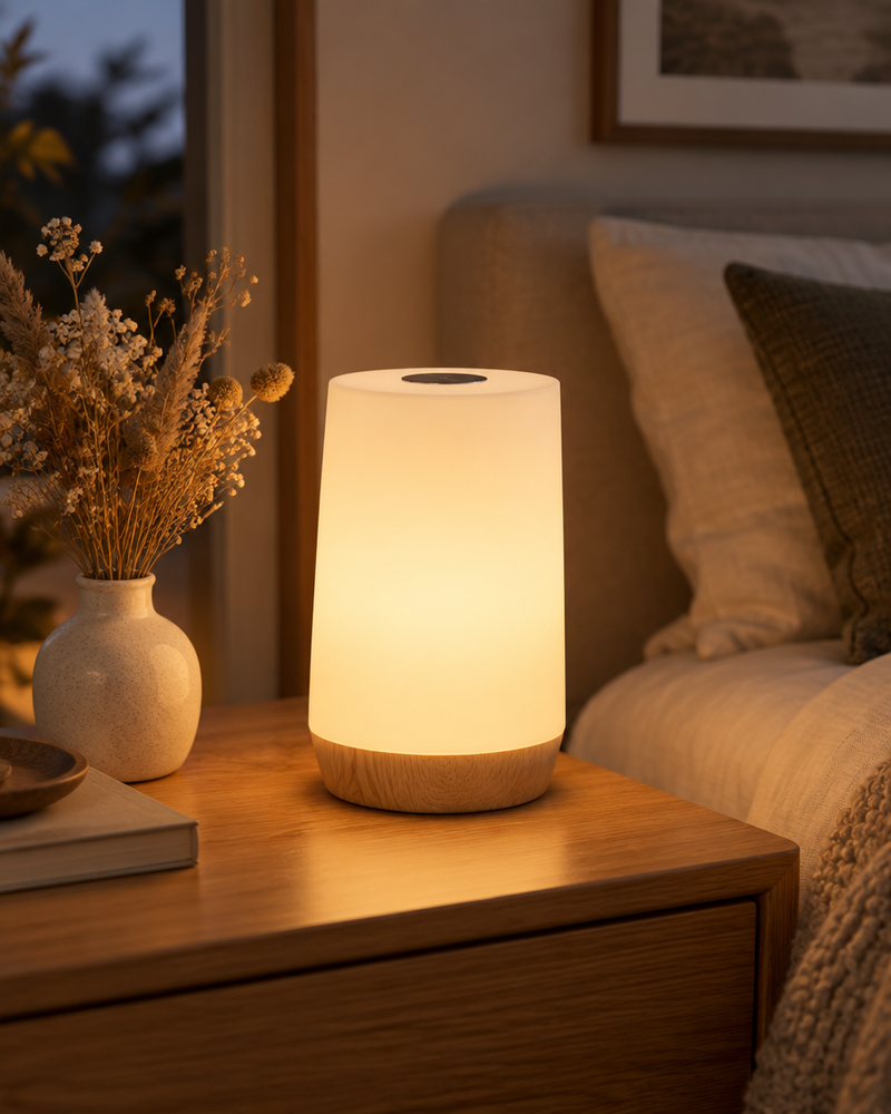 Dotykowa Lampka Nocna RGB